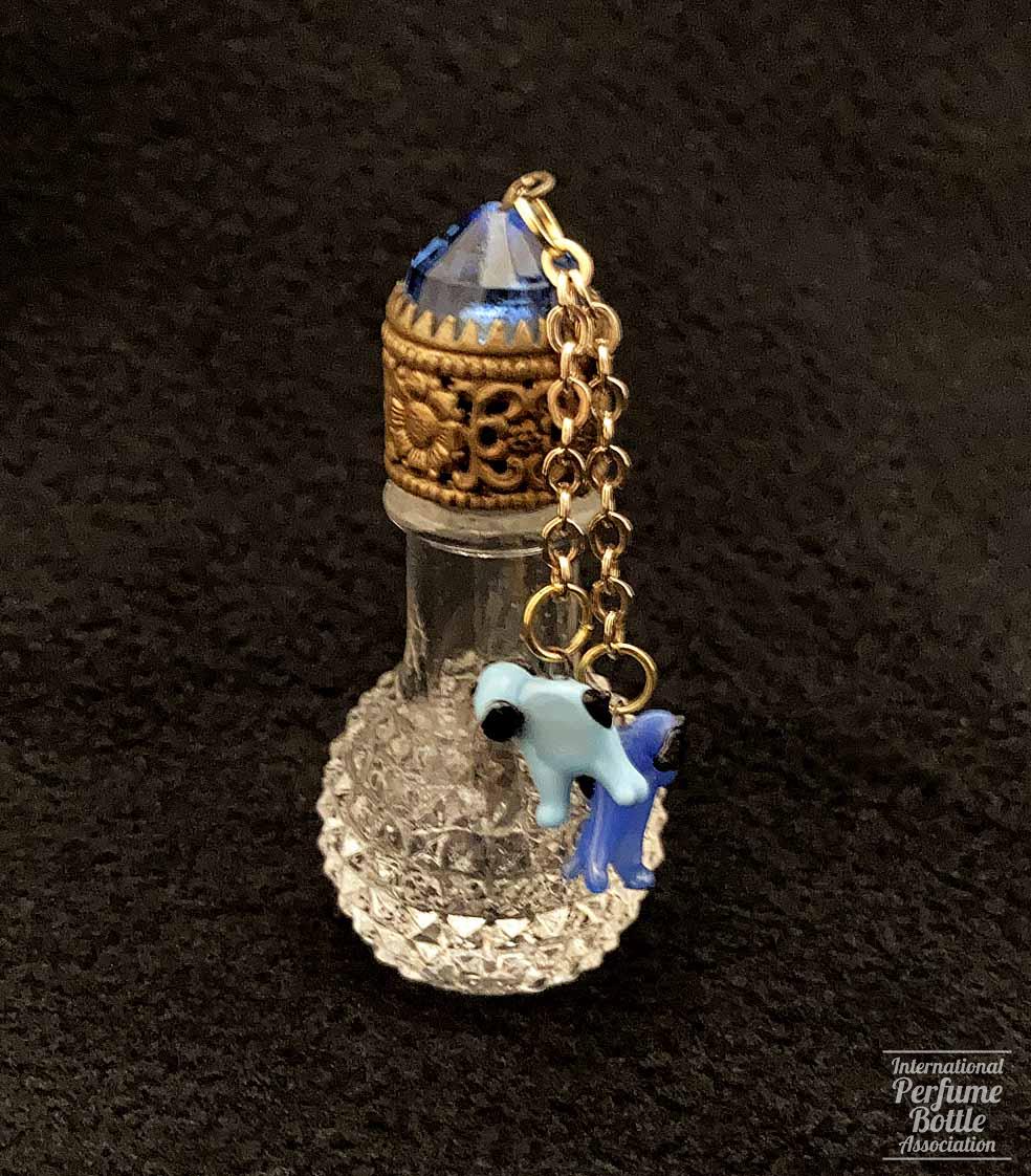 Czech Stubby With Blue Dog Dangles