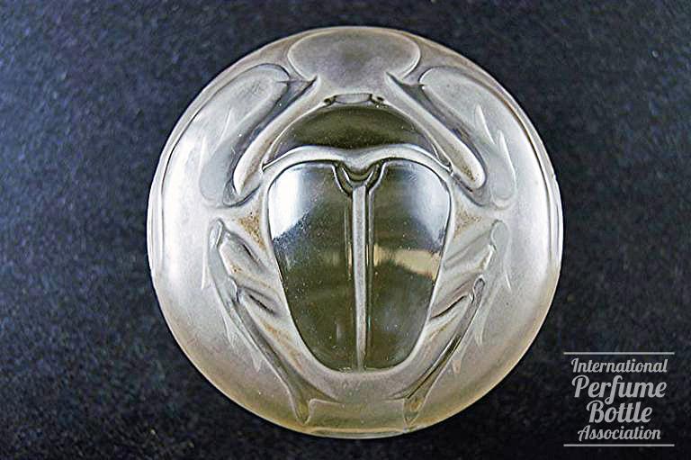 "Scarabée" Powder Jar by L. T. Piver, R. Lalique