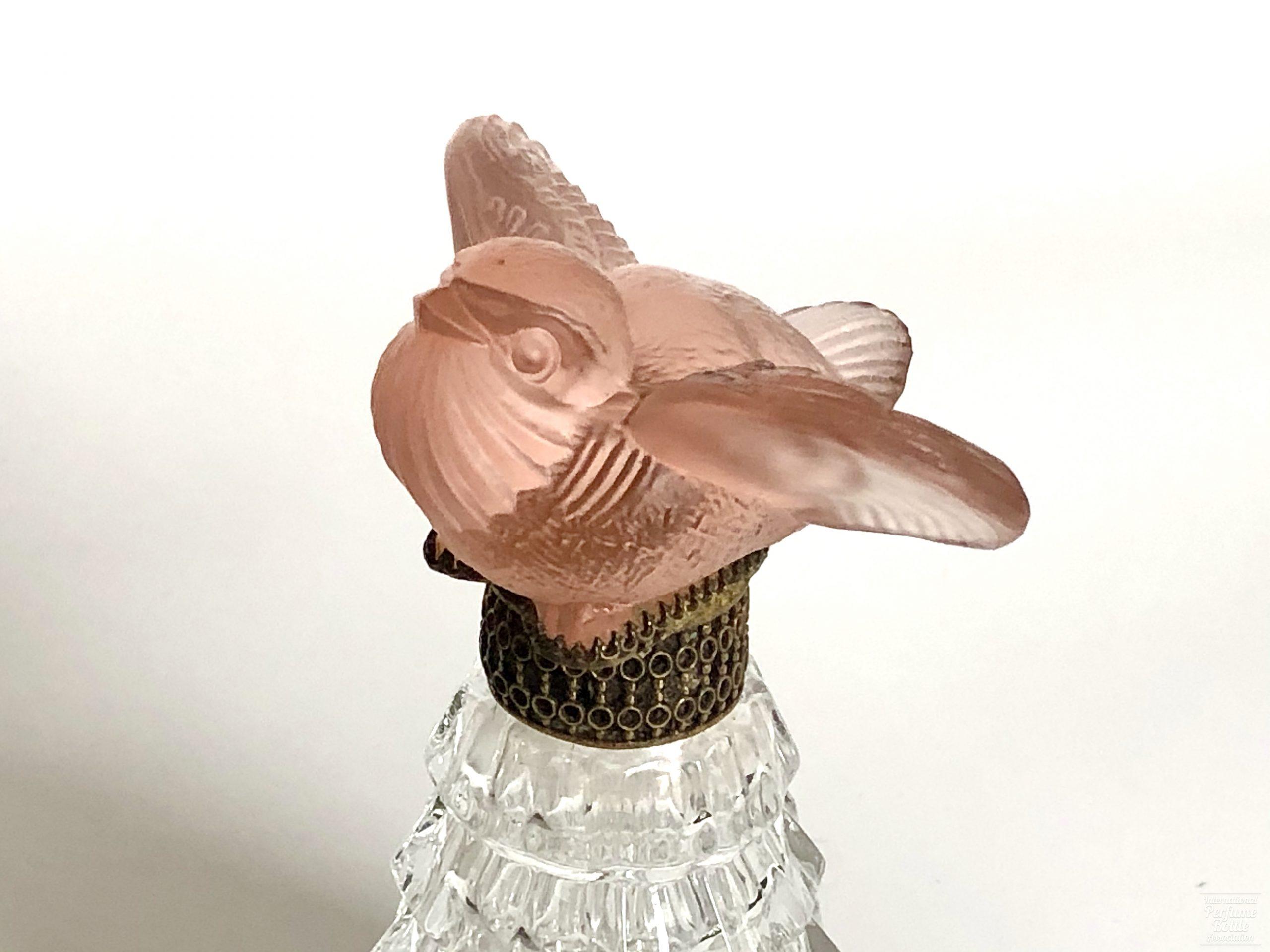 Pink Czech Bird Bottle