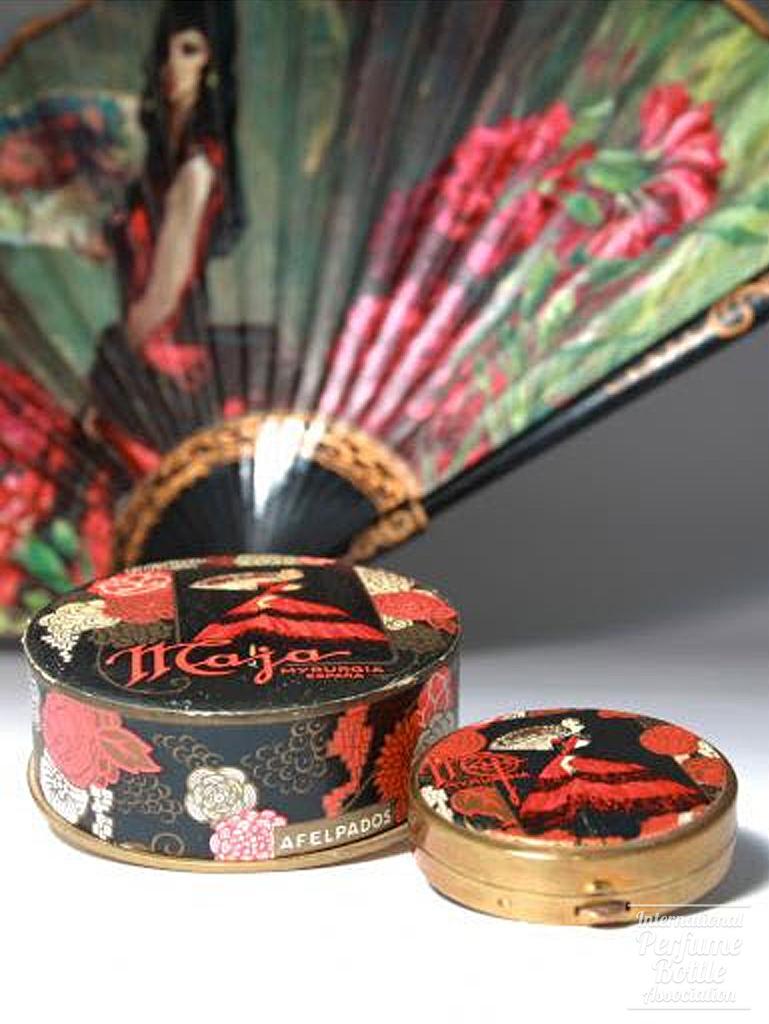 "Maja" Powder Box and Compact by Myrurgia