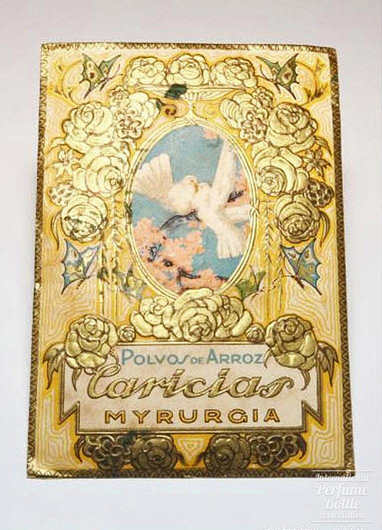 "Caricias" Powder Envelope by Myrurgia