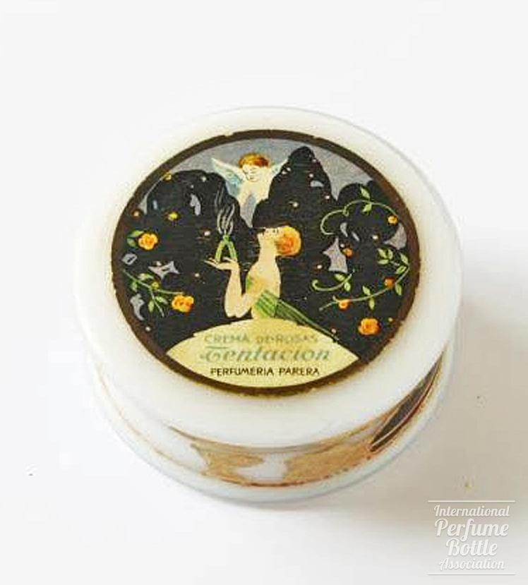 "Crema de Rosas Tentacion" Powder Box by Parera