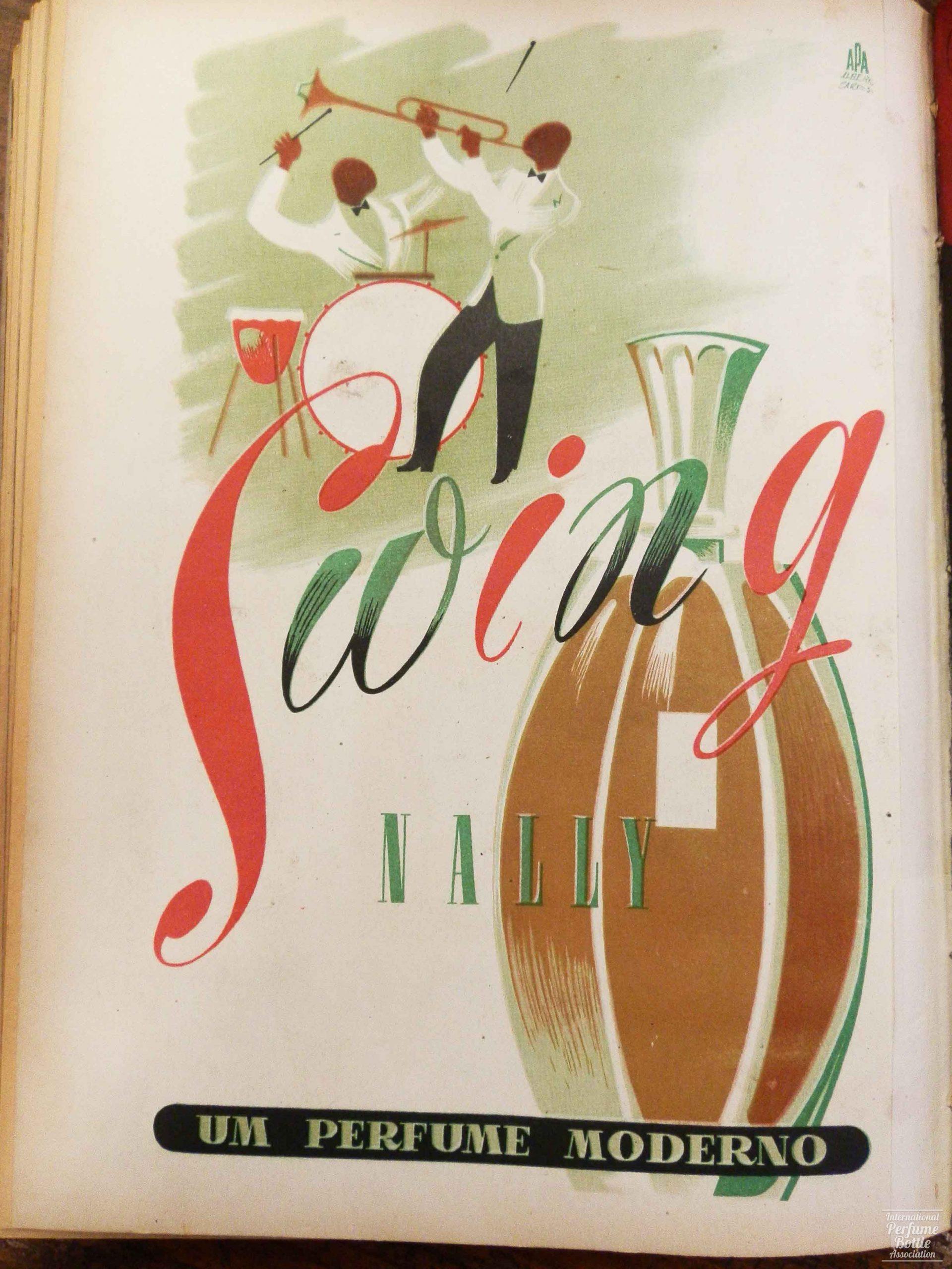 Big Band "Swing" by Nally Advertisements - 1946 and 1947