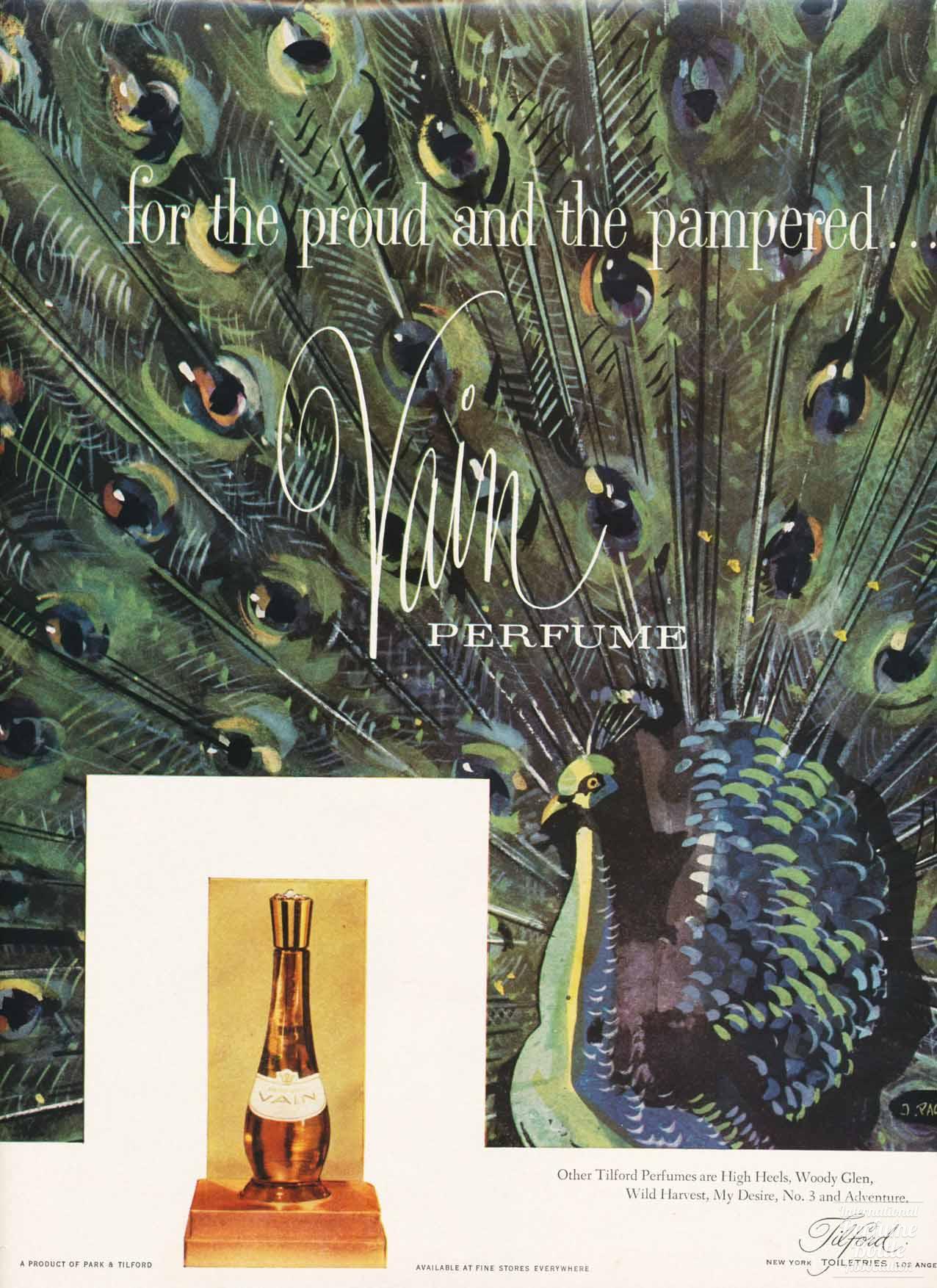 "Vain" by Park and Tilford Advertisement - 1957