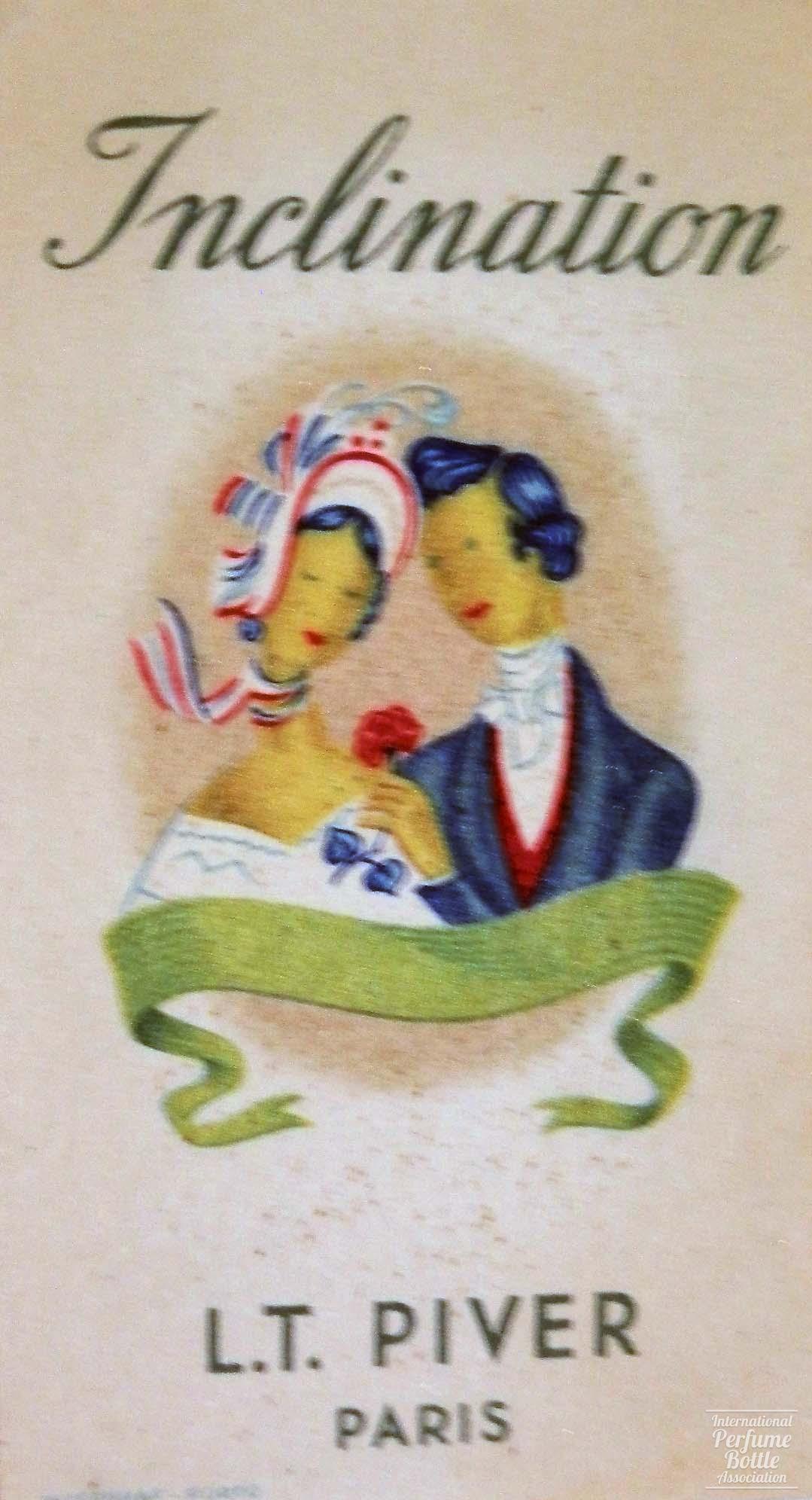 "Inclination" Scent Card by L. T. Piver