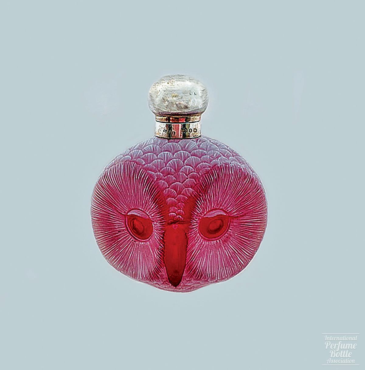 Owl Cameo Bottle by Daniel Pearce