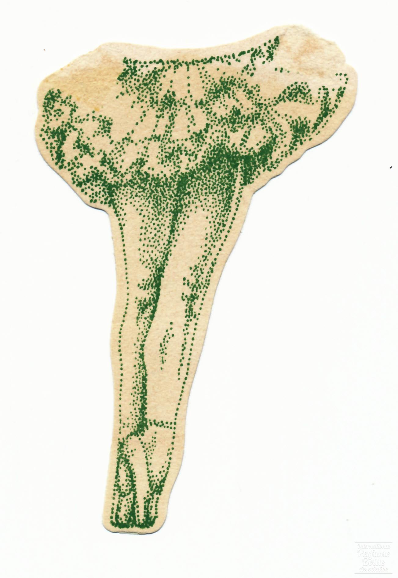 "Aphrodisia" Scent Card by Fabergé Perfumes