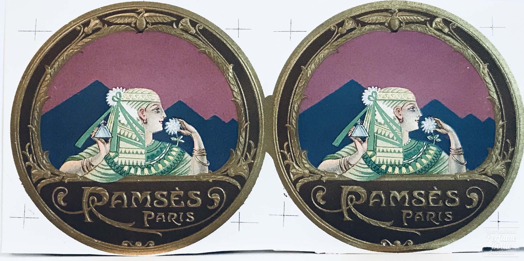 "Ramsés" Powder Box Labels by Ramsés