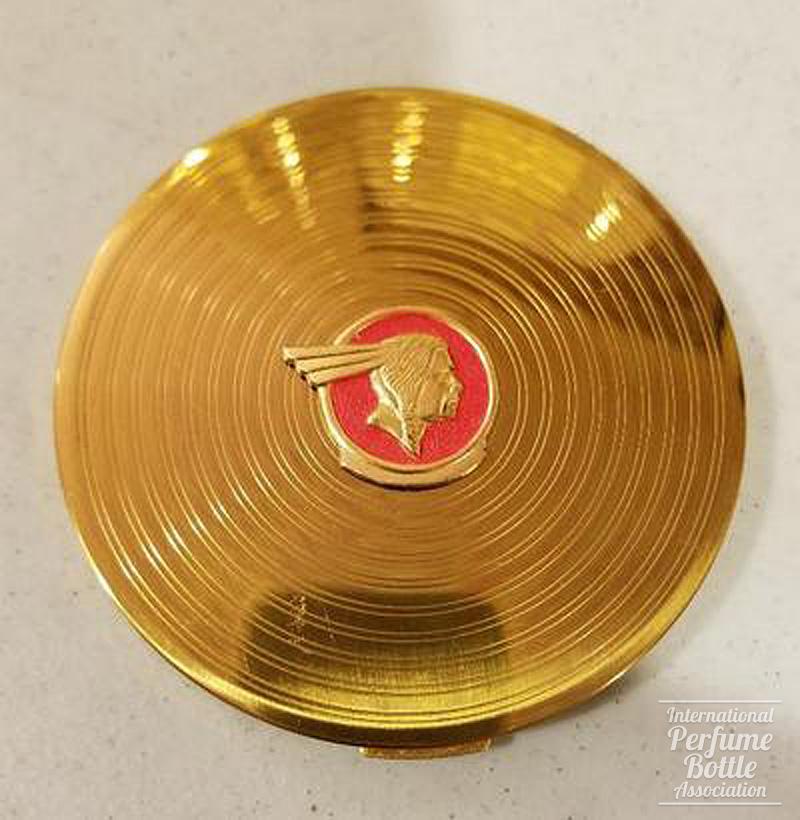 Gold Compact With Pontiac Logo