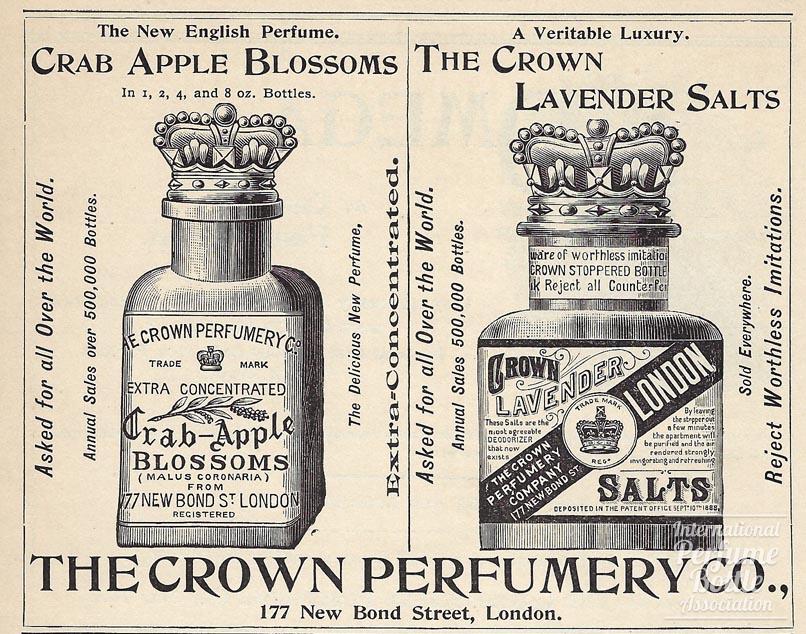 Crown Perfumery Co. Advertisement - 1894
