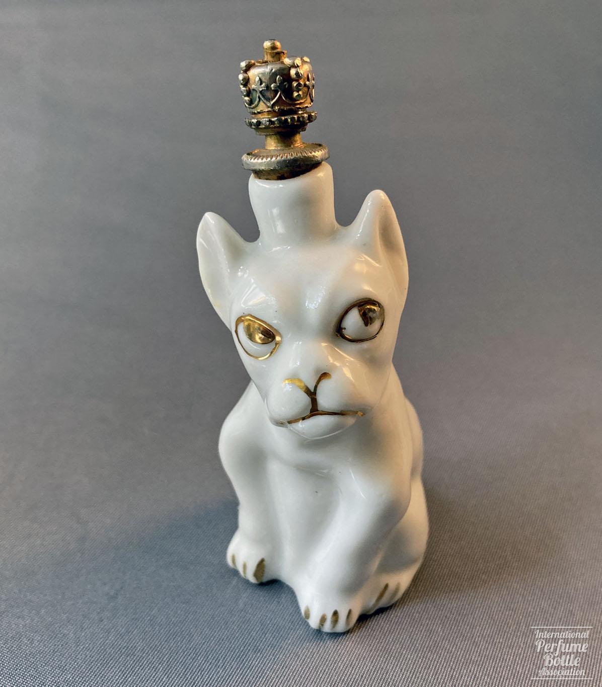 Gilded White Bulldog Crown Top