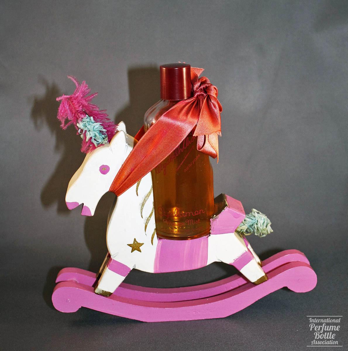 "Cyclamen" Rocking Horse Presentation by Elizabeth Arden