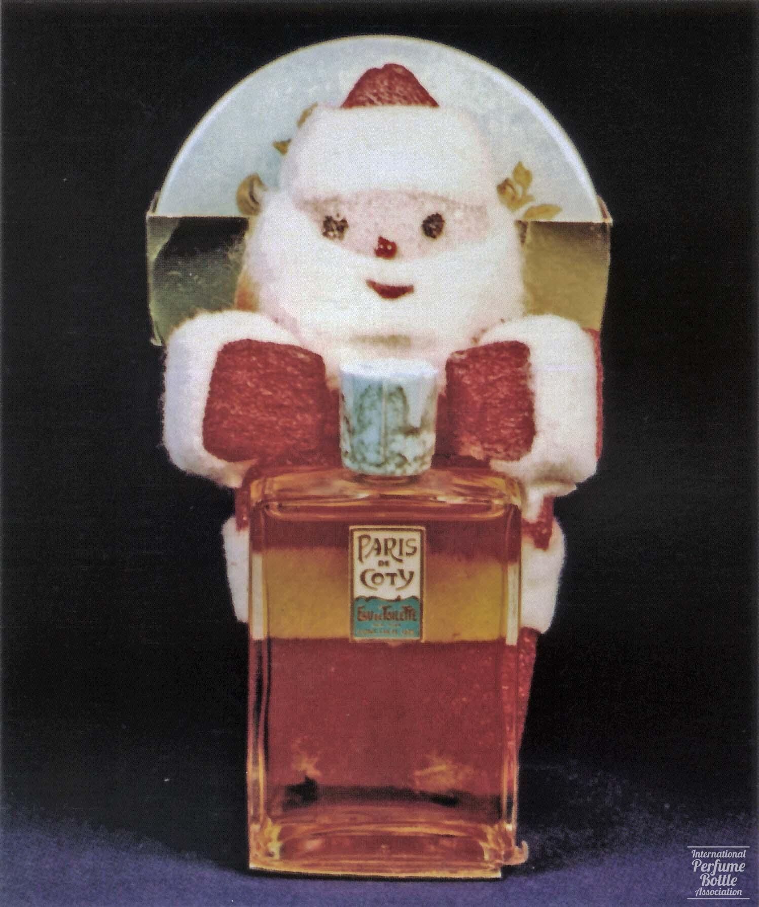 "Paris" by Coty Christmas Presentation With Perfume and Powder