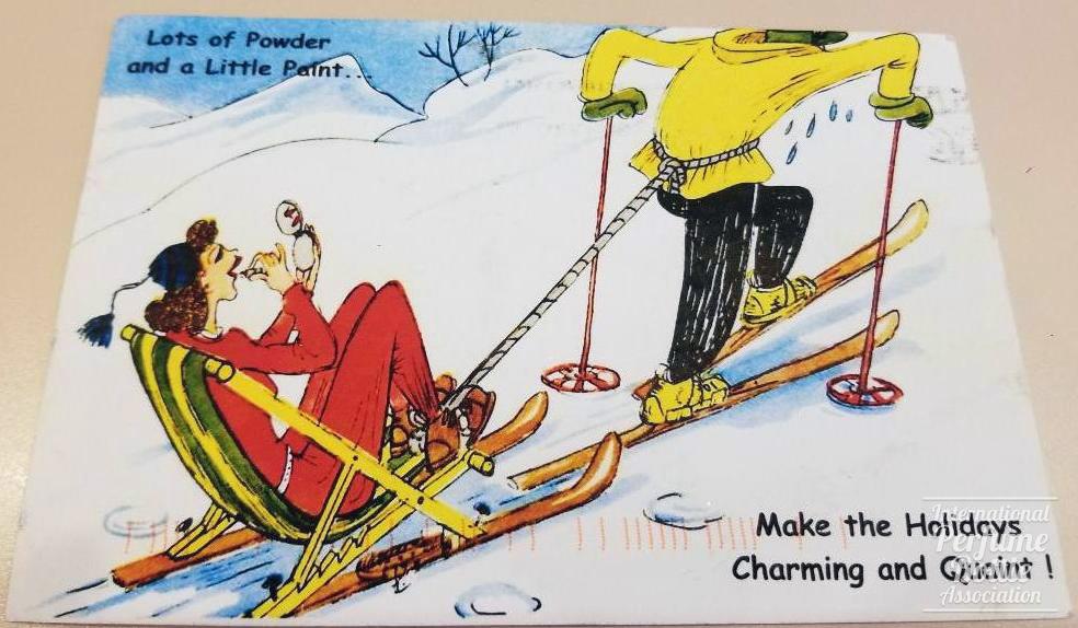 Holiday Post Card With Vanity Theme