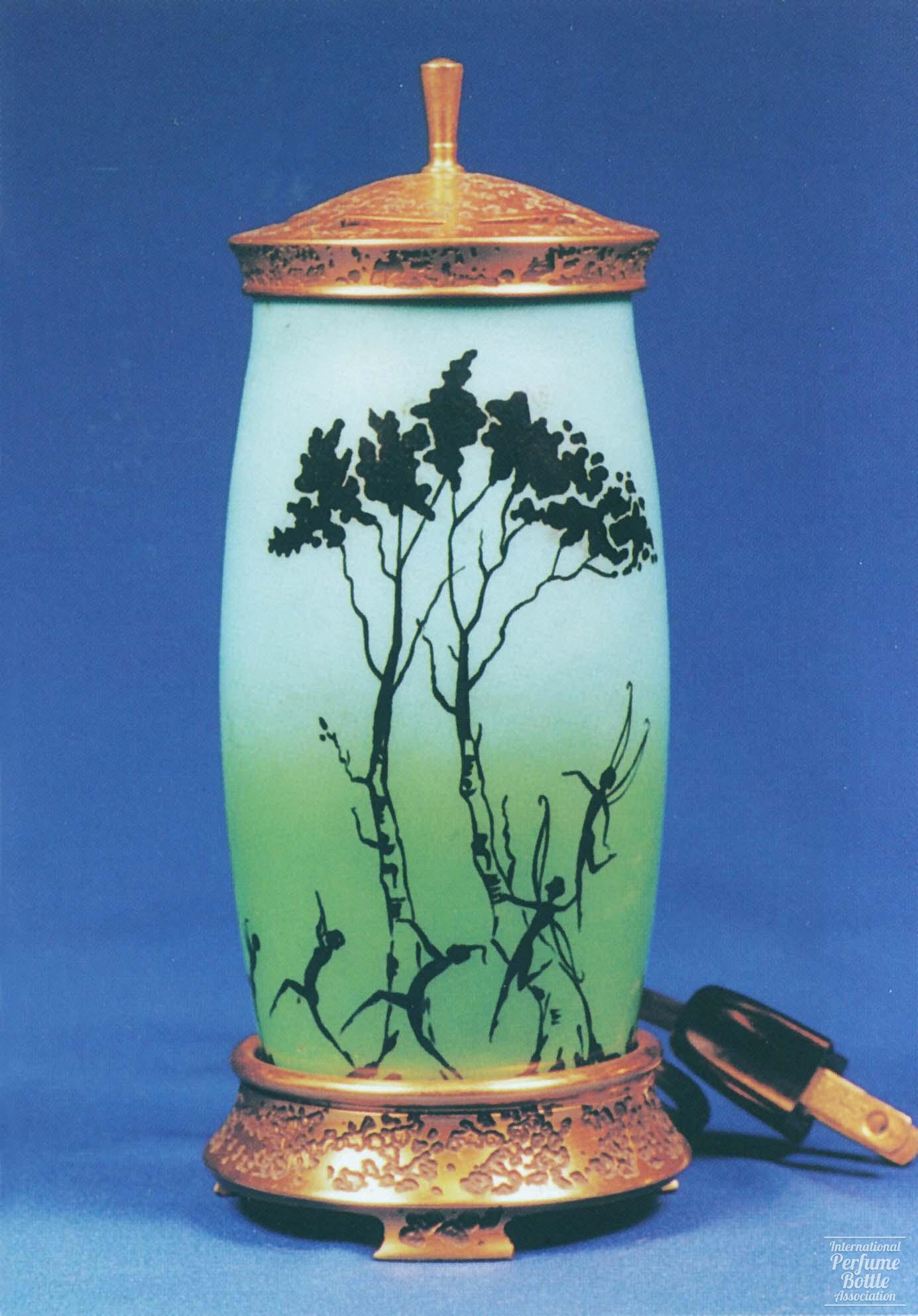 Dancing Fairies Perfume Lamp by DeVilbiss