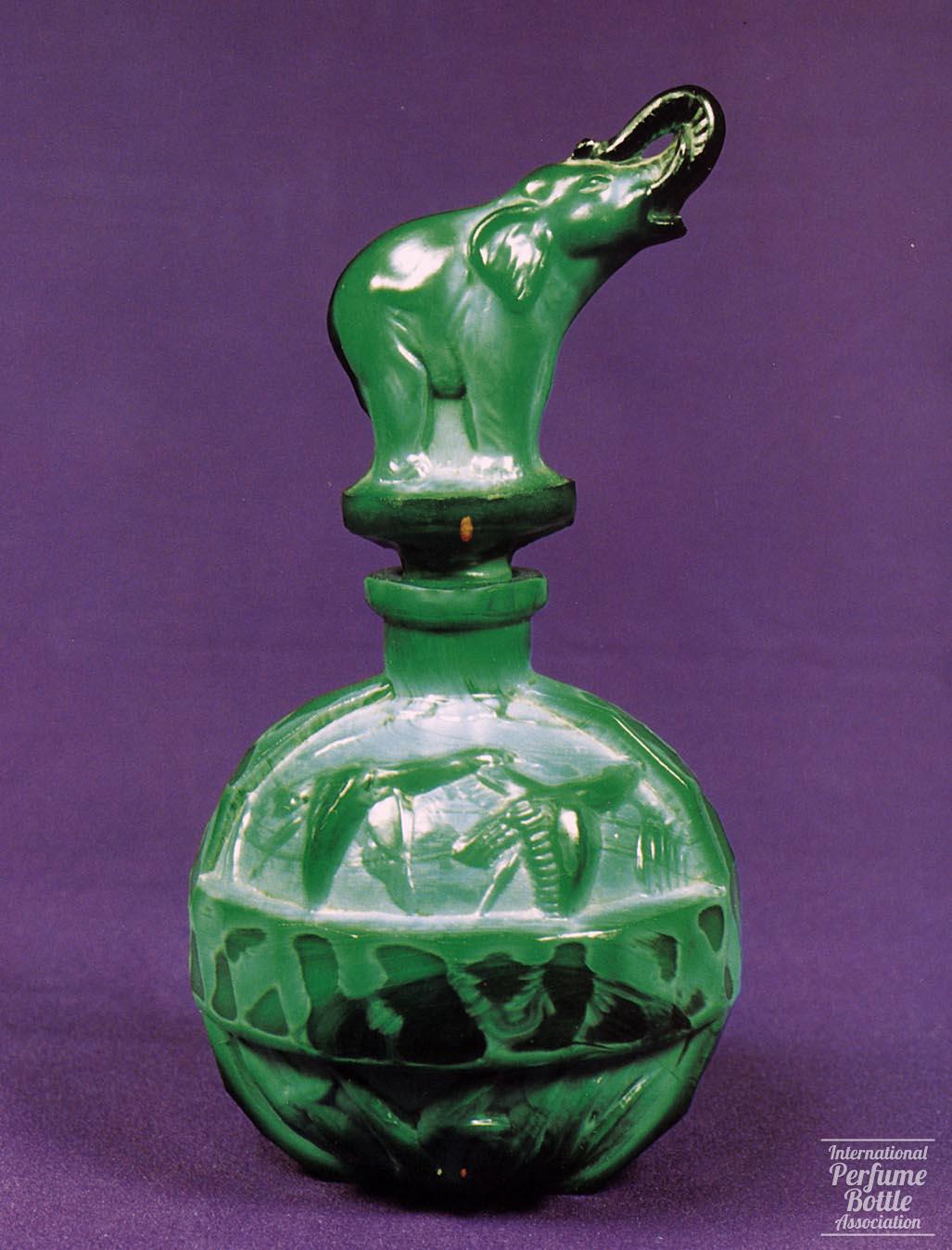 Malachite Perfume With Elephant Stopper