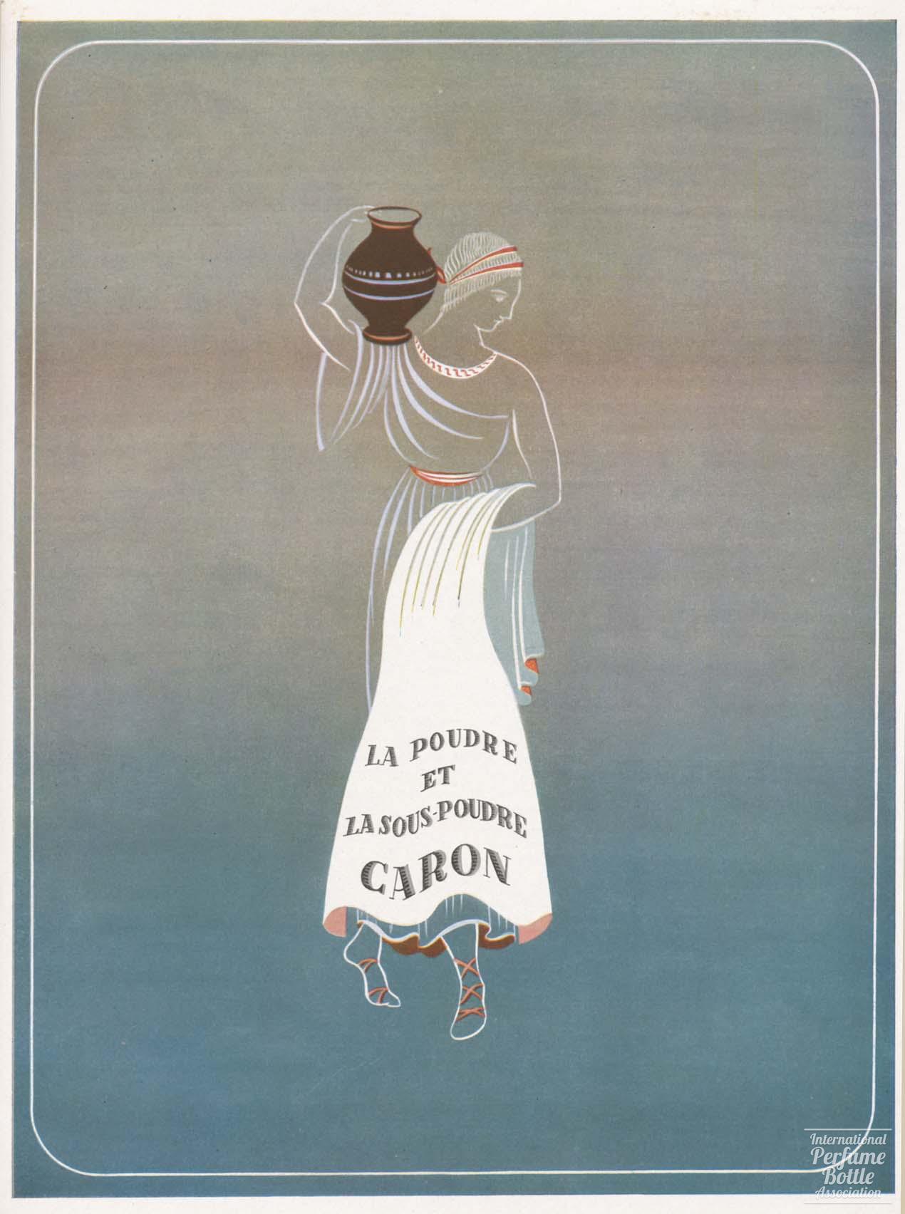 Powders by Caron Advertisement - 1953