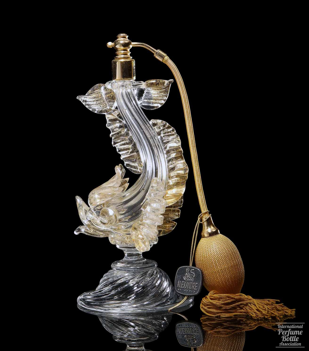 Venetian Figural Dolphin Atomizer