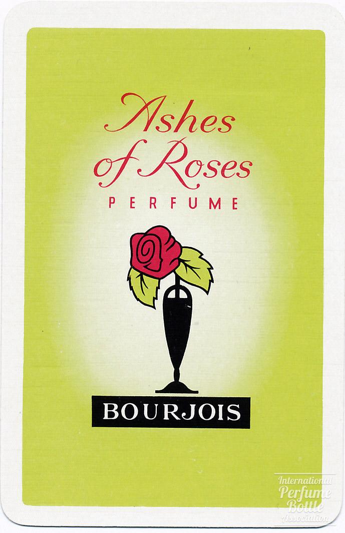 "Ashes of Roses" Playing Card by Bourjois