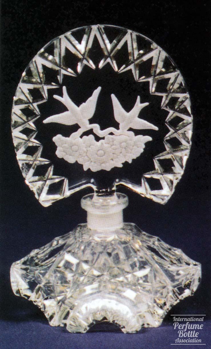 Birds Carrying a Bouquet of Flowers