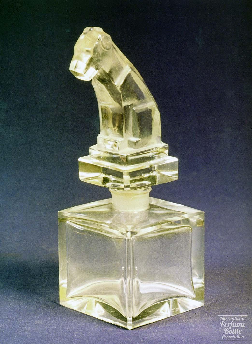 Czech Bottle With Dog Stopper