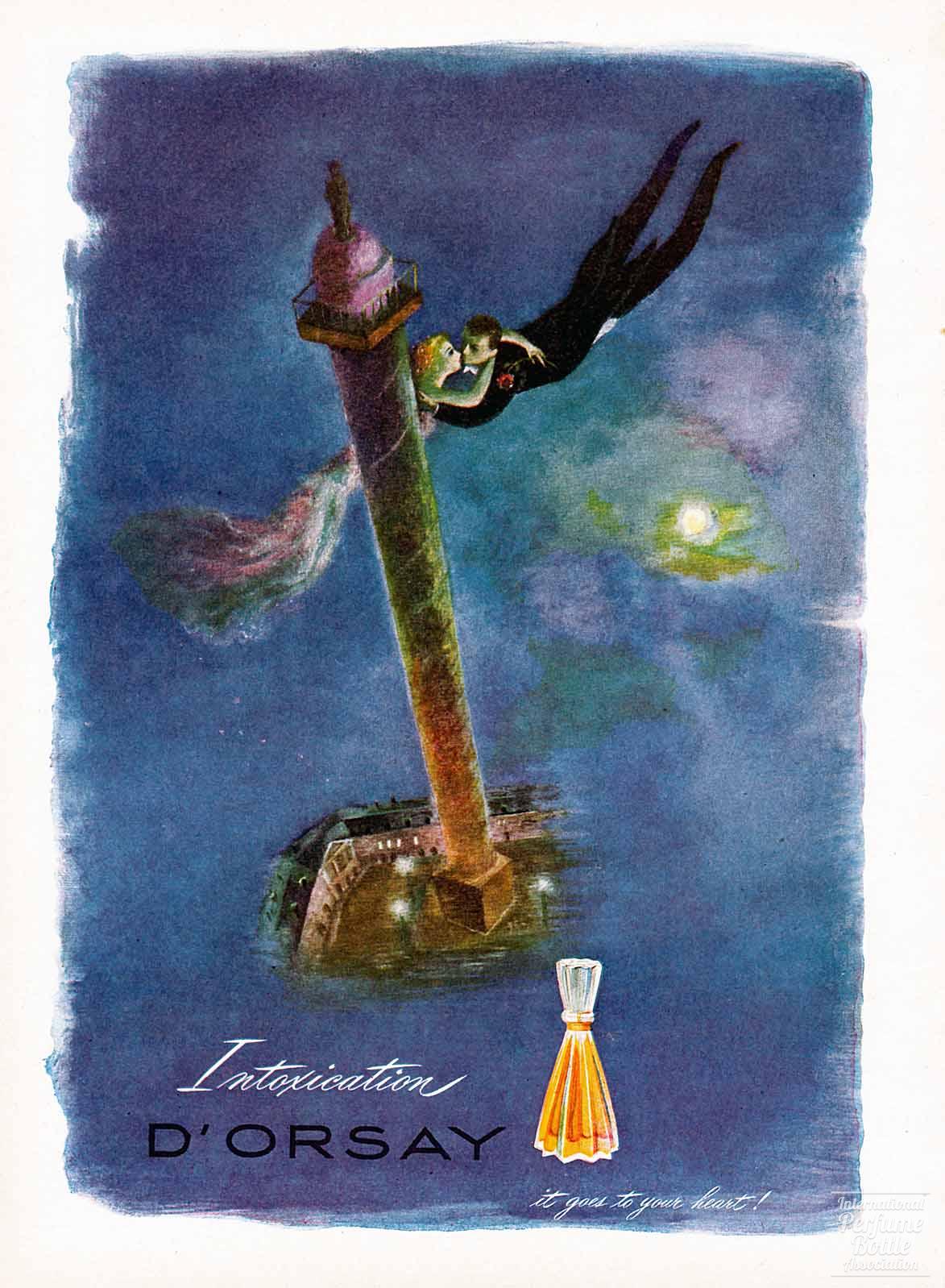 "Intoxication" by D'Orsay Advertisement - 1946