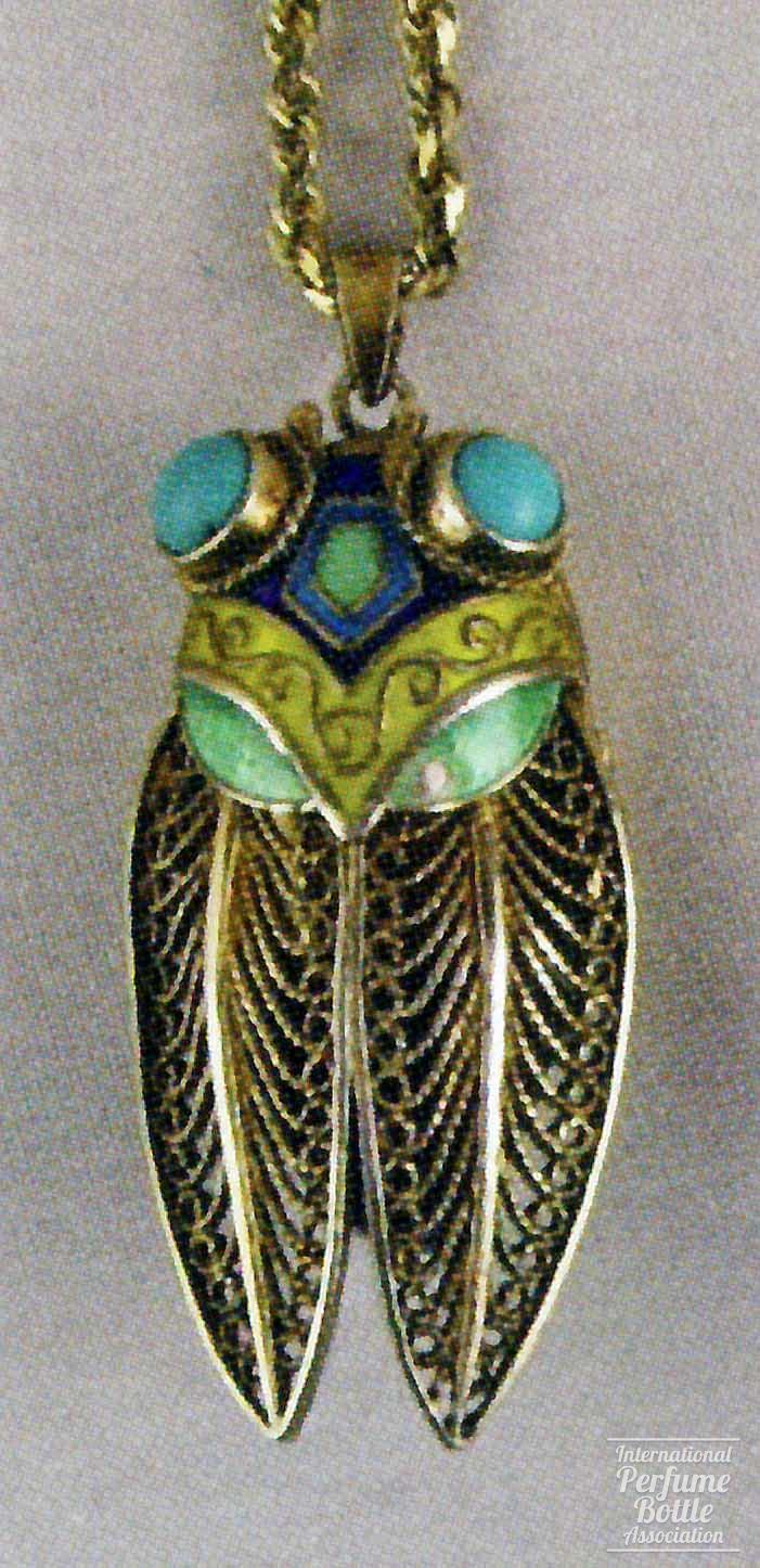 Cicada Perfume Locket