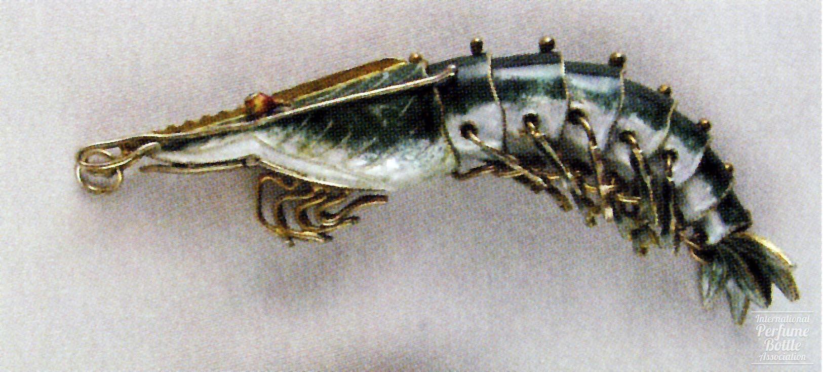 Shrimp Perfume Locket