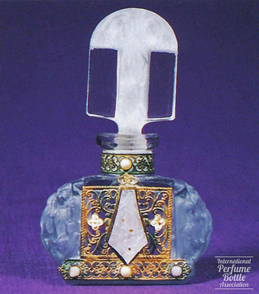 Pale Violet Jeweled Czech