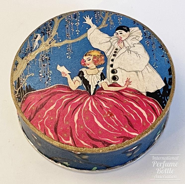 Pierrot Powder Box From France