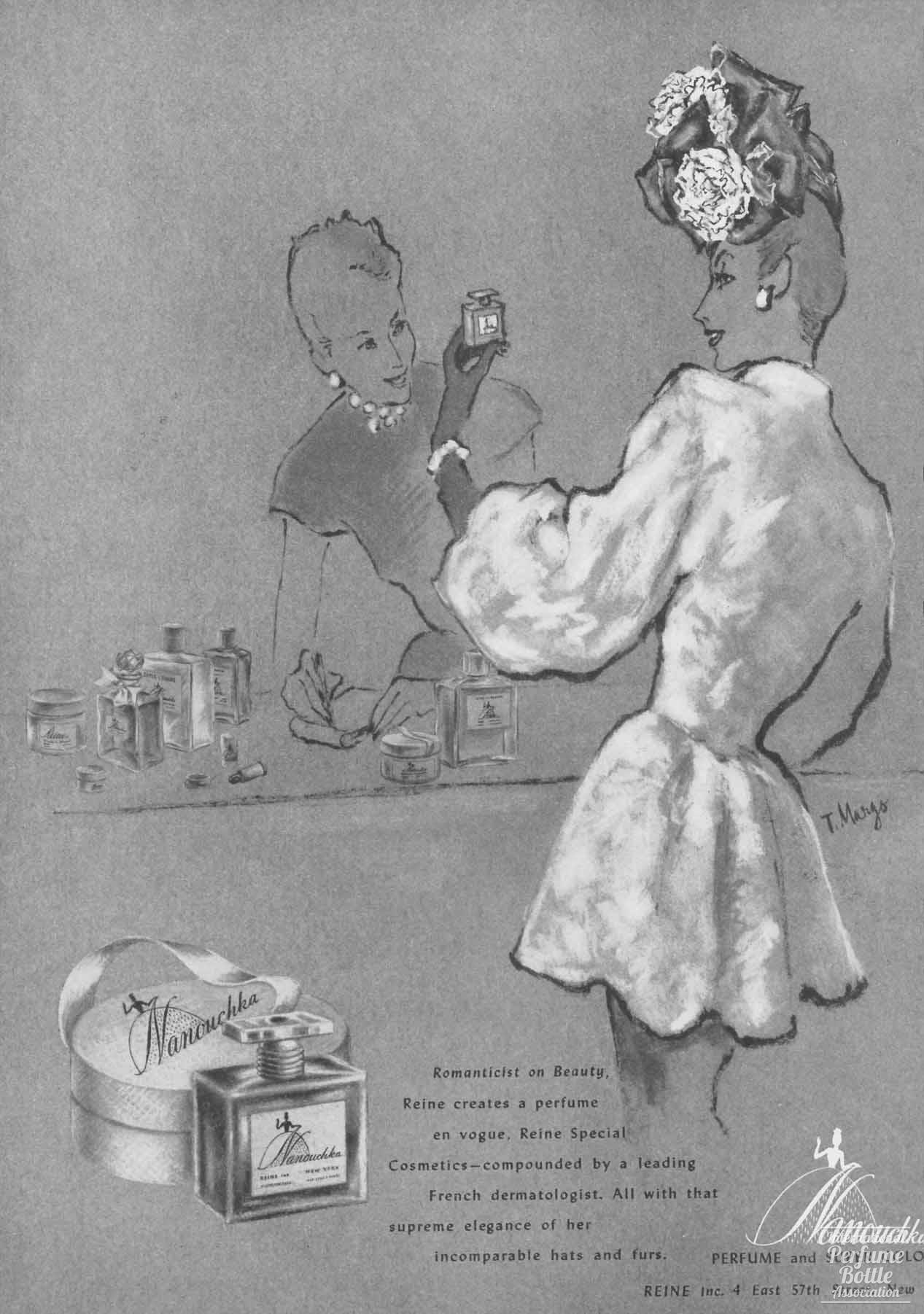 "Nanouchka" by Reine Advertisement - 1945