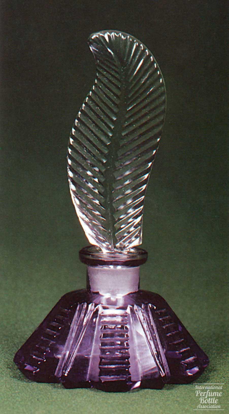 Violet Bottle of Inkwell Form