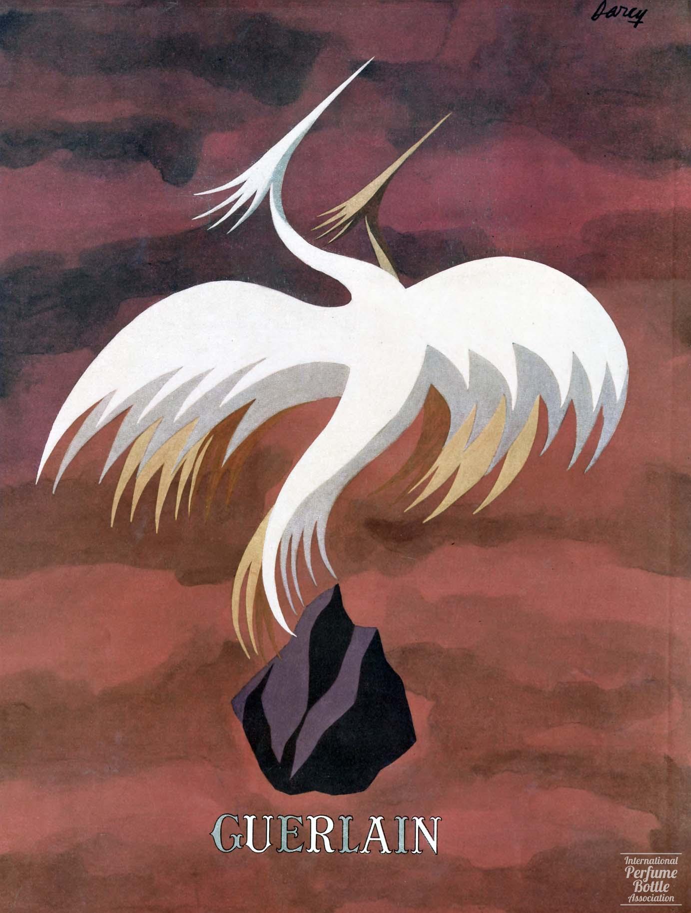 Guerlain Advertisement - 1951