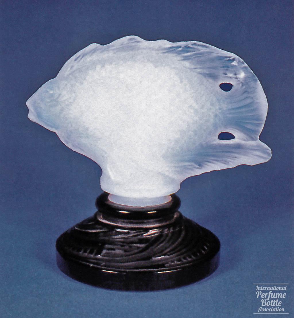 Opalescent Swimming Fish, Signed Jollivet