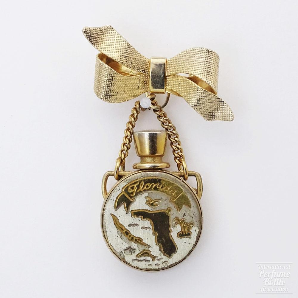 Florida Tourist Perfume Brooch