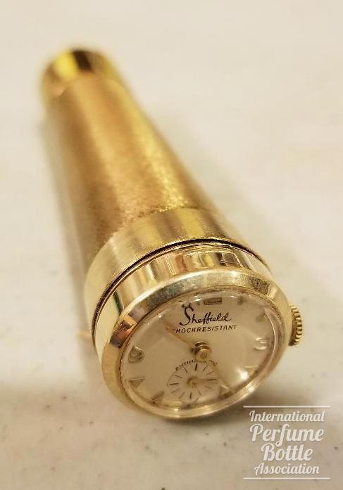 Lipstick With Working Watch