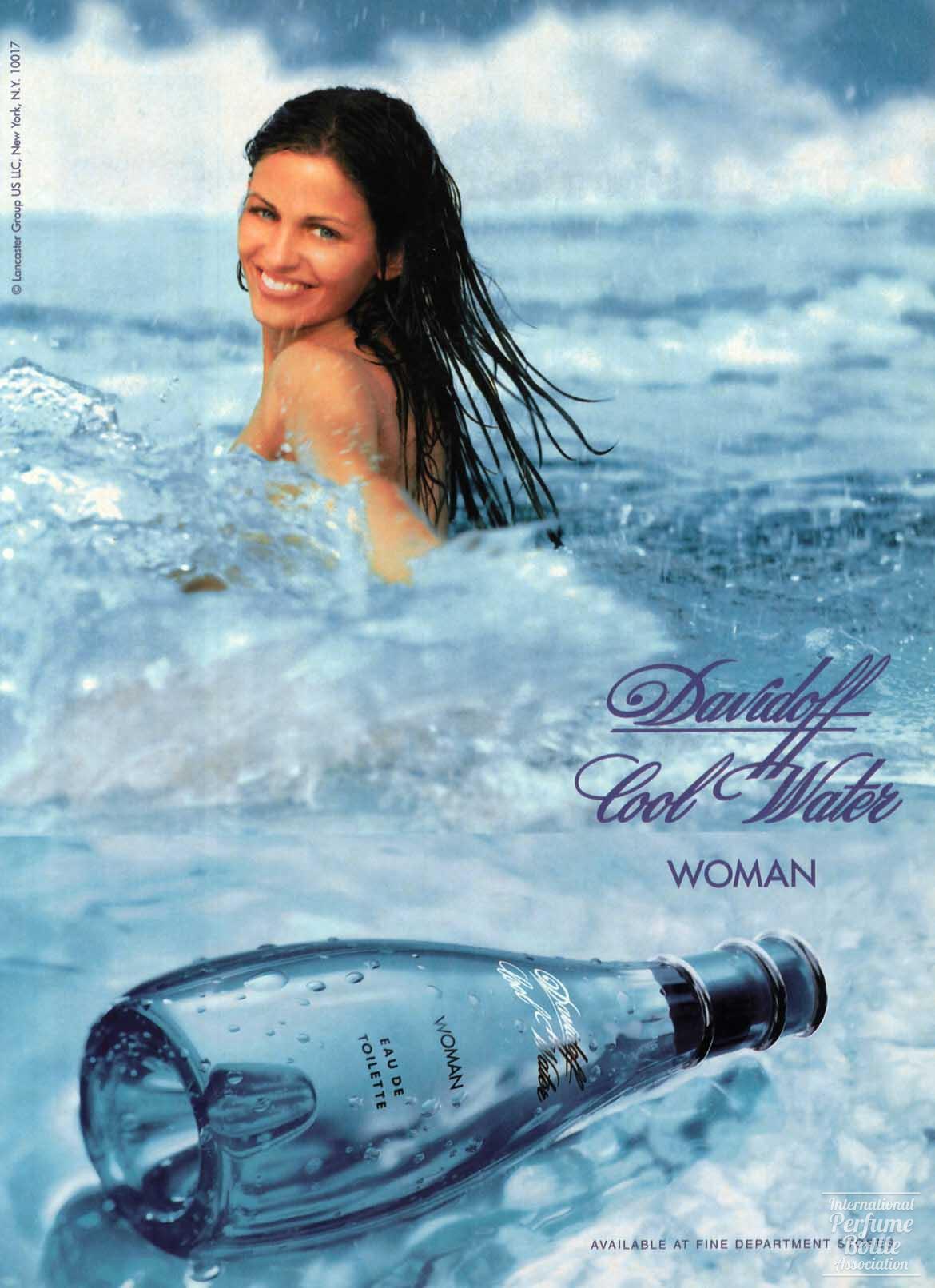 "Cool Water- Woman" by Davidoff Advertisement - 2000