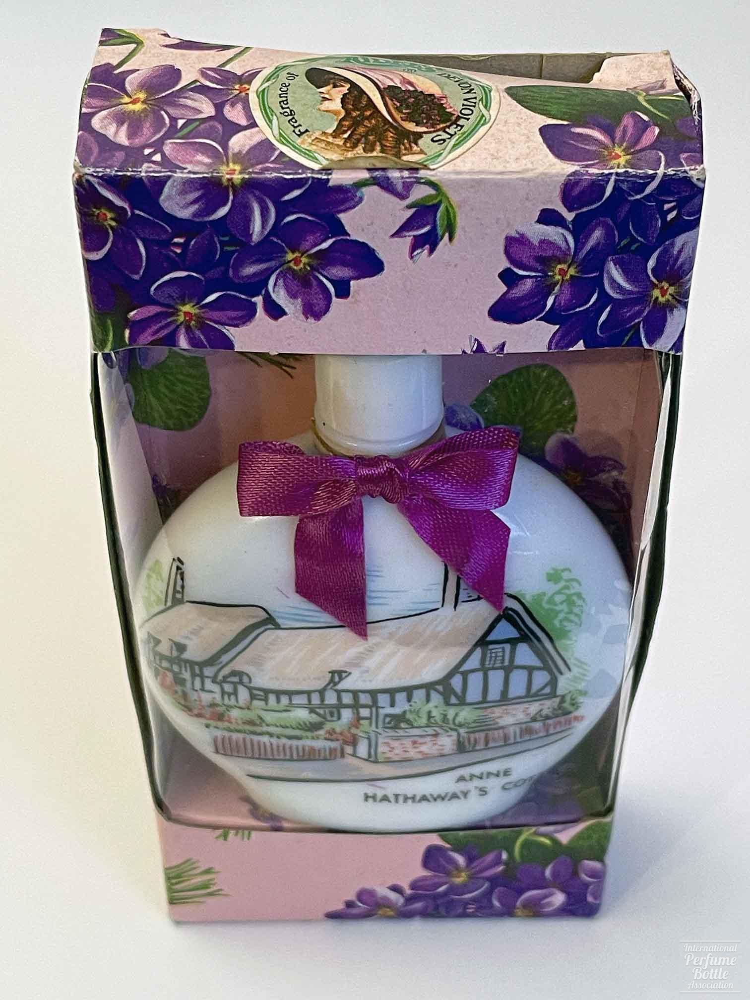 Anne Hathaway's Cottage Souvenir Bottle, Aidees Violet