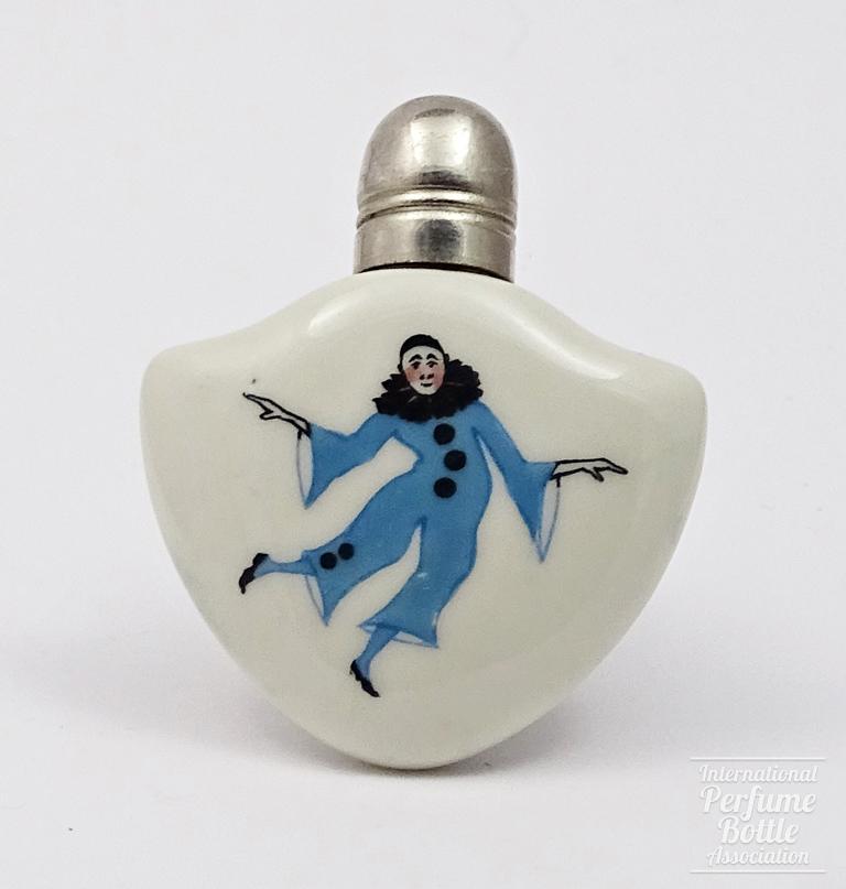 Dancing Pierrot in Blue Costume