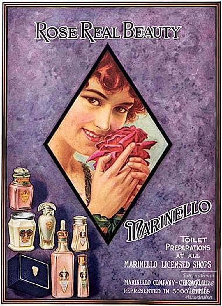 Toilet Preparations by Marinello Advertisement - 1917-1919